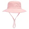 Chapeau pour enfants Chapeaux de bassin pour bébé Chapeau de plage Chapeau de pêcheur QMR16b