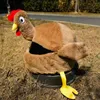 Motorcycle Helmets Turkey Shaped Helmet Cover Protective Plush Outdoor