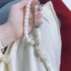 Strand SNQP Blanc Jade Bodhi Bracelet Petit Style Chinois De Voiture Accessoires Suspendus Multi Cercle À La Main DIY Perles De Poche
