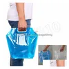 Other Home Garden 5L Outdoor Folding Water Bags Collapsible Drinking Bag Car Carrier Container For Cam Hiking Picnic 100Pcs Drop De Dhnvh