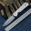 High End Quality Chris Reeve Knife Titanium Handle Water Grass Stripe High Spirit S35vn Folding Knife Hiking EDC Tool Outdoor Camping Knives 309