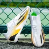 Buty ochronne wysokiej jakości Cristiano Ronaldo Pro Macy TFFG buty piłkarskie męskie antypoślizgowe ostrogi Cuitla Campo Outdoor futsal buty treningowe p230707