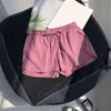 Женские шорты Женские летние спортивные женские подростки девочки упругие с высокой талией с карманами