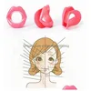 Party Favor 3 Colors Sile Rubber Face Slimmer Exerciser Lip Trainer Oral Mouth Muscle Tightener Anti Aging Wrinkle Masr Care Drop De Dh4L7