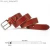 Belts MEDYLA Original Men's Belt Retro Casual Design Men's Brand Designer Jeans Belt High Metal Pin Buckle Straight Chain Z230710