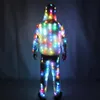 LED Lighting byxor kreativ vattentät dans julfest lysande kläder162e