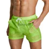 Badkläder för män SEOBEAN Sommarshorts för män Meshfodrade Snabbtorkande strandshorts 100 Nylon Gym Fitness Surfbyxor Shorts Sexiga brädshorts för män J230707