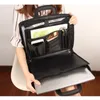 Suprimentos de arquivo Homens Mulheres Bolsa de documentos A4 Pasta à prova d'água Portátil Artigos de papelaria Livros Carteira iPad Bolsa Office Home Gadgets Organizar Bolsa 230706