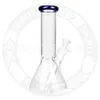 8 polegadas bong dab rig cachimbo de água Cachimbo de água copo clássico base reciclador de vidro Tabaco Cachimbos de fumaça plataformas de petróleo Mini cachimbo de fumo boca colorida Tigelas de 14,4 mm