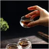 Tumblers High Borosilicate Heat Resisting Glass Double Wall Tea Cup Vaso Xicara Verre Espresso Kungfu Teacup Glasses Coffee Drinkwar Dhgiq