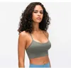 lu20 Bra Y style Yoga Quick Dry Push Up Camisole Tank Tops Woman Gym Underwear Fahion Sexy Camis