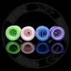 mixed color 14mm 18mm smoking accessories glass bowl hookah smoke accessory for tobacco bong water pipe dab rig bowls