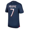 23 24 MBAPPE 축구 유니폼 WIJNALDUM PSGS O DEMBELE HAKIMI 네 번째 MAILLOTS DE 성인과 어린이 축구 유니폼 ICARDI VERRATTI 세 번째 셔츠