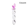 Adult Toys Gay Sex Products Butt Plug Vaginal Anal Stimulation Vibrator Beads Crystal Glass Dildo Penis For Women toys 230706