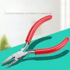 Jewelry Pouches Carbon Steel Bead Crimping Pliers Multifunctional Needle Rolling Winding Copper Wire Making Tool