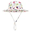 Chapeau pour enfants Chapeaux de bassin pour bébé Chapeau de plage Chapeau de pêcheur QMR16b