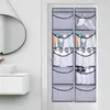 Сумки для хранения 5-уровневые настенные подвесные мешки с дверными организаторами карманы шкаф