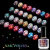 Nagelgel Nagellack Shining Gold Sliver Lack Top Coat Black Base Gel Need Nagellack Manikyr DIY Design 230706