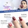 Nageltrockner 80 W SUN X5 Nageltrockner zum Aushärten aller Gel-Nagellacke, UV-LED-Smart-Licht für Gel, tragbare Nageltrocknungslampe, Maniküre-Werkzeuge 230706