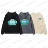 Men's Hoodies Sweatshirts 2022 RHUDE Hoodie High Street Sunset Check Print Brushed Female And Male Loose Fashion Hoodie T230707