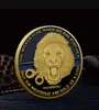 Médaille commémorative en métal de pièce de monnaie de pièce de monnaie de lion d'arts et métiers