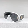 Designer Cool Sunglasses L W40108I Glasses for Men and Women New Wing Shaped One Piece Lens Anti glare UV400 Sunglasses