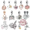 Joias 925 Sier Fit Pandora Charm Bracelet Heart Mom Family Pendente Dream Catcher Beads Charms Set Pendant Diy Fine Drop Delivery We Dhabs