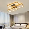 Lampadari rettangolo moderno soffitto a led per soggiorno camera da letto studio dimmerabile 110V 220V lampadario lampadari