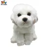 Stuffed Plush Animals Cute Malta Dog Puppy Maltese Plush Toys Stuffed Animals Doll Baby Kids Children Boys Girls Adults Gift Home Decorations Crafts L230707