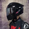 Motorcycle Helmets Motorbike Helmet Double Visors Dirt Bike Crash Anti-fog Full Face Moto Casco Go Kart Scooter