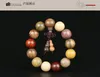 Strand Säljer Mer Treasure Beads Buddha Armband Sandelträ Hand String Blod Longmu Rosenkrans Nanmu Smycken Män Kinesisk stil