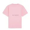 Mulheres Plus Size T-shirt Designers T-shirts Moda Mulheres Novo Alfabeto Impressão Pin dobrado Cintura Estilo Curto Colheita Manga Curta Tops Senhoras Top Vestido Branco Rosa Preto 12