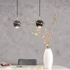 Pendant Lamps Modern Led Iron Light Ceiling Vintage Lamp Deco Maison Christmas Decorations For Home Chandeliers Kitchen