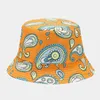 Berretti 2023 Spring Cotton Print Bucket Hat Fisherman Outdoor Travel Sun Cap per uomo e donna