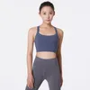 Tenue de Yoga femmes Compression réglable soutien entraînement sport exercice soutien-gorge Sexy profiter du dos croix course vélo aux soutiens-gorge