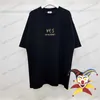 Herr t-shirts Vetements Jag är rik guldbroderi valuta symbol t-shirt män kvinnor 2023ss överdimensionerade vintage vtm t-shirt tees t230707