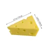 Décorations De Jardin Imitation Fromage Miniature Maison Décors Fournitures En Plastique Micro Jouets Accessoires Pendentif Pvc Modèles Colorés Aliments Pour Enfants