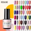 Vernis à ongles ROSALIND Gel Vernis à ongles 7ML Base mate Top Coat pour Soak Off Gel Polish UV LED Gel Semi Permanent Vernis Design Nail Art 230706