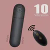 Vibradores Vibrando Calcinha 10 Função Controle Remoto Sem Fio Recarregável Bullet Vibrador Pulseira para Roupas Intimas para Mulheres Sex Toy 230706