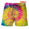 Mannen Badmode Mode Kunst Graffiti Grafische Shorts Broek Mannen 3D Gedrukt Zomer Strand Board Shorts Badpak Homme 2023 Ropa Hombre Zwembroek J230707