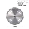 Joiners 230mm 60T/80T Circular Saw Blade Wood Cutting Disc Woodworking For Angle Grinder Saw Saw Blade för Rotary Tool Woodworking