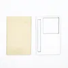 Sublimación MDF Sticky Notes Pad Holder Blanks Office School Pen Holders