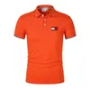 Polos masculinos Summer T-Shirt Camisa casual com lapela Roupas de trabalho masculinas e femininas Esportes Jaqueta de beisebol de secagem rápida Polo de golfe de alta qualidade 230706