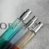 10ml Glass Perfume Bottles Blue Green Brown Color Press Spray Bottles of Fragrance Essential Oil Empty Refillable Bottle