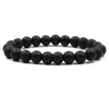 Strand 2023 Mode Multicolore Naturel Oeil De Tigre Pierre Perles Bracelet Bracelet Femmes Hommes Charme Simple Élastique Bracelets Bijoux Cadeau