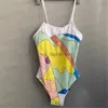 Mode Dames Badmode Sexy Meisjes Badpak Zomer Badpak Strand Bikini Set Brief Patroon Vrouwen Bodysuit Zwemkleding