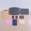 Notepads Tearresistant Durable Portable Compact Document Organizer Smooth Zipper File Bag Waterproof for Office 230706