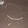 Chaînes de ventre perle chaîne de corps gland cristal chaîne de taille chaîne de corps chaîne de sangle diagonale bijoux décontractés 230706