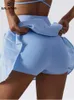التنانير Salspor Summer Sport Gorm Skirt Beautiful Outdoors Gym Gym مريح الأزياء شورتات اللياقة البدنية الجري 230707