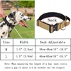 Hundhalsband koppel Stort taktiskt hållbart hundar till halsband Elastiskt justerbart tyska tillbehör Shepherd Bungee